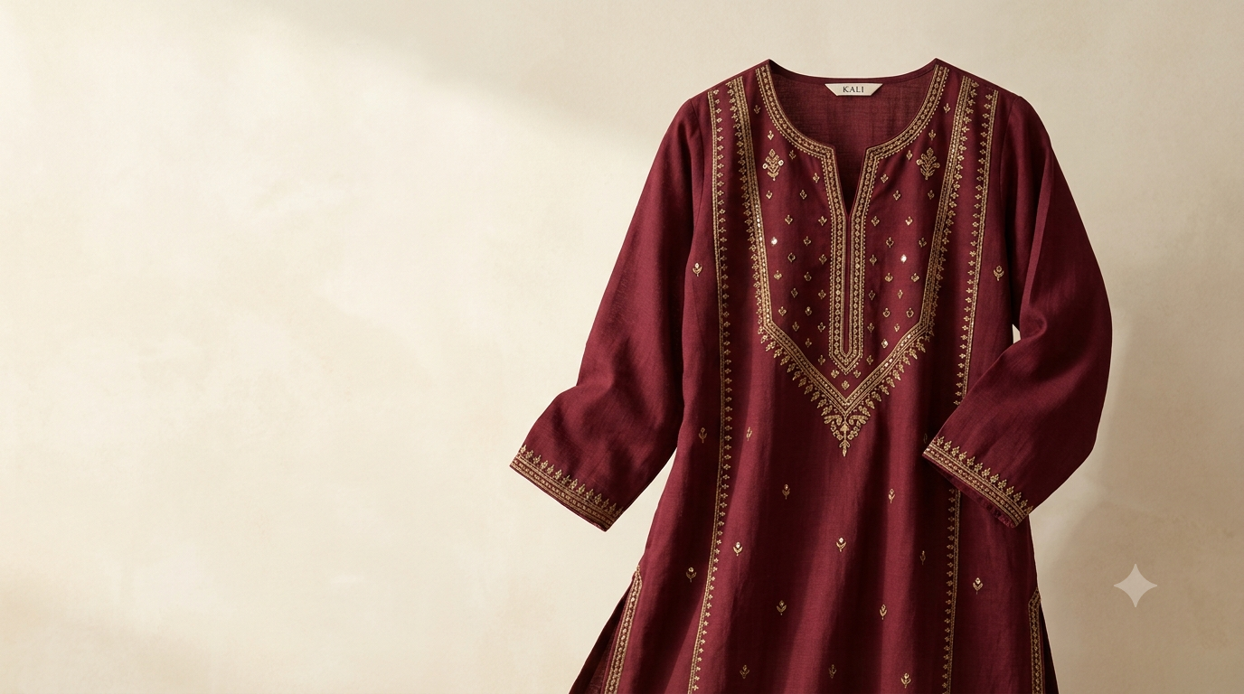 Traditional handcrafted clothing from Kali